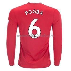 Manchester United Paul Pogba 6 fotbalové dresy domáci dlouhým rukávem 2019-20